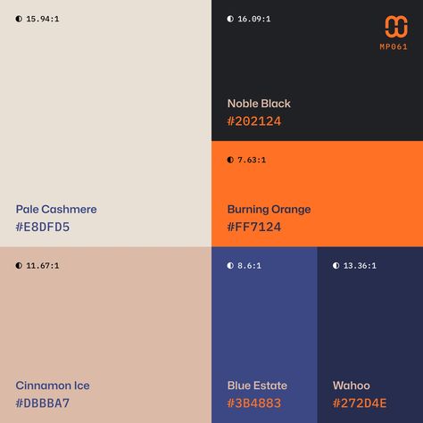 Color Palette Industrial, Luxury Color Combination, Agency Color Palette, Colour Palette Orange, Blue And Orange Palette, Corporate Color Palette, Orange Scheme, Strong Color Palette, 10 Color Palette