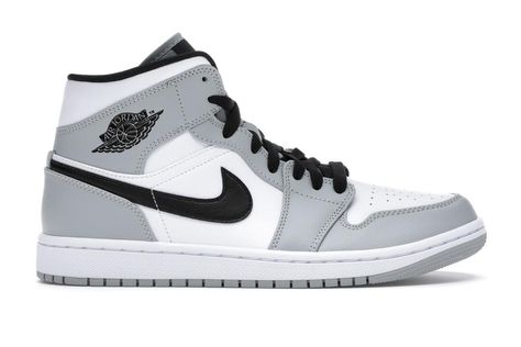 Buty Jordan, Mens Grey Shoes, Nike Jordan 1 Mid, Cute Nike Shoes, Jordan Sneakers, Sneakers Adidas, Cute Nikes, Swag Shoes, Nike Air Jordan 1