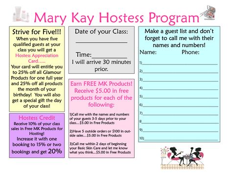 Mary Kay Hostess Program (PDF) Mary Kay Inventory Sale, Mary Kay Opportunity Flyer, Mary Kay Business Cards, Mary Kay Bulk Order Going In, Mary Kay Hostess Packet, Mary Kay Enter To Win Printable, Mary Kay Hostess Rewards, Credit Card Business Card, Mary Kay Hostess