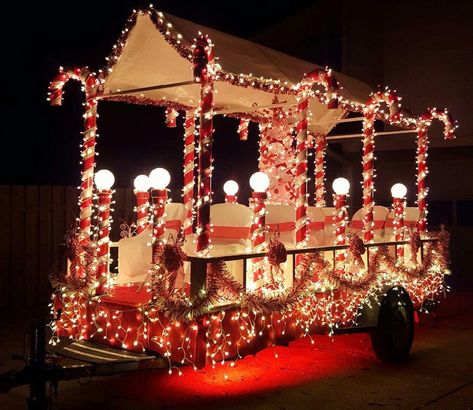 Woodstock discusses drive-through Christmas parade | Local News | tribuneledgernews.com Christmas Light Parade, Holiday Parade Floats, Parade Float Diy, Parade Float Theme, Christmas Golf Cart, Christmas Parade Float Ideas, Christmas Boat Parade, Christmas Floats, Christmas Parade Ideas