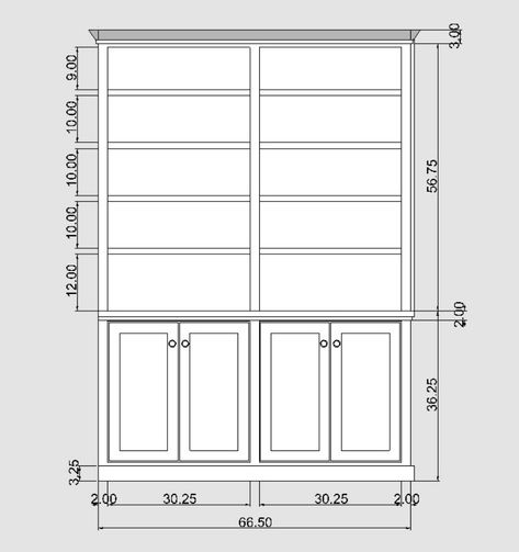 Dining Room Cabinet Design, Room Cabinet Design, Fireplace Nook, Cabinet Building, Bookcase Plans, Billy Ikea, Floor To Ceiling Bookshelves, Built In Buffet, Closet Wall