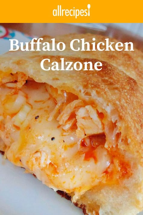 Bbq Chicken Calzone, Chicken Parmesan Calzone, Chicken Parm Calzone, Buffalo Chicken Calzone Recipe, Buffalo Chicken Stromboli Recipe, Calzone Filling Ideas, Buffalo Chicken Stromboli, Chicken Calzone Recipe, Chicken Stromboli