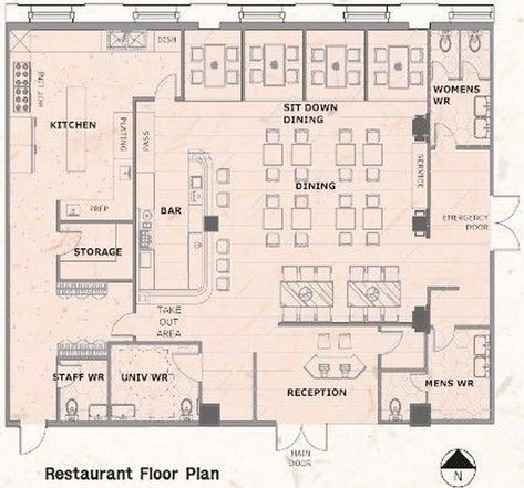 Sketching Gastronomic Bliss: Restaurant Interior Design Trends Juice Centre Design, Restaurant Interior Design Plan Layout, Big Restaurant Floor Plan, Restaurant Interior Floor Plan, Drive Thru Restaurant Floor Plan, Restaurant Plans Layout, Bar And Restaurant Design Layout, Floor Plan For Restaurant, Restaurant Design Plan Layout