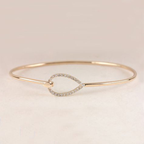 Diamond Bracelet, Gold Bracelet, Diamond Pave Jewelry, Bangle Bracelet, Natural Diamond, Diamond Bangle, Anniversary Gift, Bridal Jewelry, Birthday Gift, 14K Gold Bracelet, Designer Bracelet, Gift For Her, Bridesmaid Gift Diamond Bracelets Design, Delicate Bracelet Diamond, Bracelets Gold Diamond Unique, Dainty Bracelets Gold, Diamond Bracelet Design Unique, Simple Diamond Bracelet, Bangles Jewelry Designs Gold, Unique Bracelet Design, Gold Bracelet Design