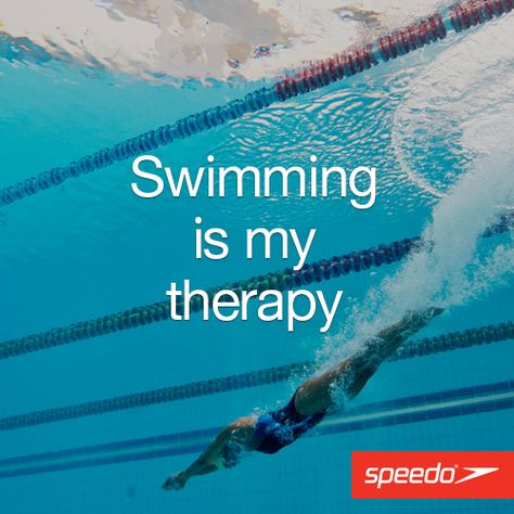 Swimming is my therapy #Speedo #Swimming #Getspeedofit #Therapy #Relax Pool Quotes, Swimming Jokes, Swimming Funny, Swimming Motivation, Swimming Memes, Swimmer Problems, Quotes Summer, Swimming World, I Love Swimming