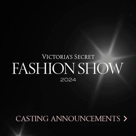 Victoria's Secret on Instagram: "Casting announcement: We’re excited to share our first five official talent updates for the 2024 Victoria’s Secret Fashion Show. Stay tuned for more big news, many of your favorites are yet to come. #VSFashionShow" 2024 Victoria Secret Fashion Show, Fashion Show Victoria Secret, Victoria’s Secret Fashion Show 2024, Vs 2024 Show, Victorias Secret 2024, Vs Fashion Show 2024, Victoria Secret 2024 Fashion Show, 2024 Nostalgia, Vs Secret