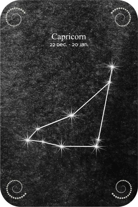 Watercolor zodiac sign Capricorn in the shape of Star Constellation on dark black background. Watercolor Zodiac, Zodiac Sign Capricorn, Star Constellation, Zodiac Signs Capricorn, Star Constellations, Background Black, Zodiac Art, Background Background, The Shape