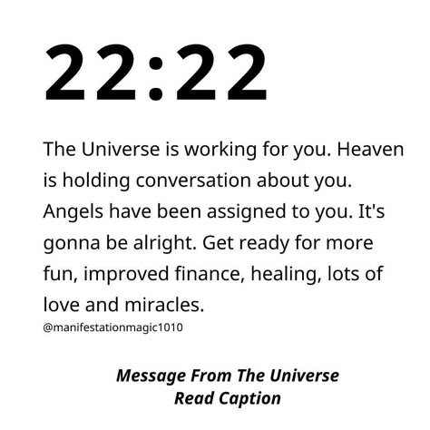 What is the Meaning of 2222 Angel Number or 222 or 22.22 Repeating Angel Numbers?  Angel number 2222 is a message from your angels to keep the faith. 222 angel number to Trust that everything will work out.  The 2222 repeating number aims to give you faith, especially when you are going through something that's particularly tough and challenging.  2222 twin flames says that It's hard to hold on to your faith when the odds are against you.For more 2222 Quotes you can always Follow us. 2222 Angel Number, Spiritual Awakening Signs, Numerology Numbers, Better Body, Angel Number Meanings, Number Meanings, Angel Messages, Manifesting Money, Positive Self Affirmations