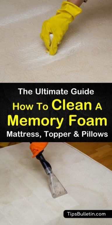 Memory Foam Mattress Cleaning, How To Clean A Mattress With Urine, Cleaning Corner, Clean Memory Foam Mattress, Clean Mattress, Foam Projects, Cleaning Mattress, Window Cleaning Tips, Mattress Cleaner