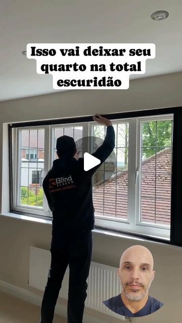 Ivan on Instagram: "Esse blackout vai te deixar na escuridão. 

#cortina 
#hometips 
#quarto 
#casa 
#homeappliances 
#blindscreens 
#blackout" May 31, Decorative Accessories, Architecture Design, Gadgets, Architecture, On Instagram, Furniture, Instagram