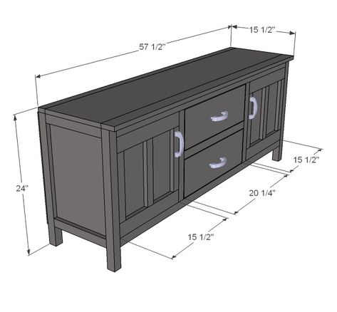 Media Console Diy, Console Diy, Bookshelf Plans, Wood Projects Plans, Small Space Diy, Popular Woodworking, Woodworking Plans Free, Media Console, Retail Furniture