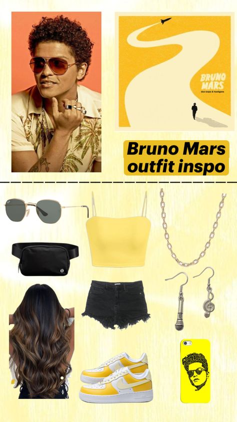 Bruno Mars Concert Outfit Ideas Women, What To Wear To A Bruno Mars Concert, Bruno Mars Inspired Outfit, Bruno Mars Outfit Ideas, Bruno Mars Concert Outfit Ideas, Bruno Mars Concert Outfit Women, Bruno Mars Inspired Outfit Women, Bruno Mars Outfit, Bruno Mars Costume