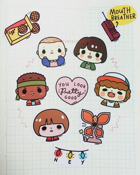 Imágenes Kawaii,raras (๑و•̀ω•́)و - Stranger Things Chibi❤ - Wattpad Stranger Things Quote, Stranger Things Art, Eleven Stranger Things, Stranger Things Aesthetic, Stranger Things Meme, Stranger Things Wallpaper, Stranger Things Funny, Stranger Things Netflix, Dessin Adorable