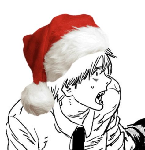 Chainsaw man, denji and power Denji And Power Matching Pfp Christmas, Denji And Power Christmas, Power Christmas Pfp, Denji Christmas Pfp, Csm Christmas Icon, Christmas Manga Pfp, Denji And Power Manga, Chainsaw Man Christmas Pfp, Christmas Chainsaw Man