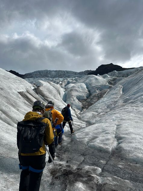 Iceland Glacier Hike, Backpacking Iceland, Iceland Activities, Hiking Iceland, Iceland Snow, Iceland Pictures, Iceland Hiking, Iceland Glacier, Things To Do In Iceland