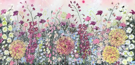 Header Painting, Ipad Wallpaper Horizontal, Jane Morgan, Wallpaper Horizontal, Wildflower Paintings, Background Wallpaper, Ipad Wallpaper, Watercolor Flowers, Floral Watercolor