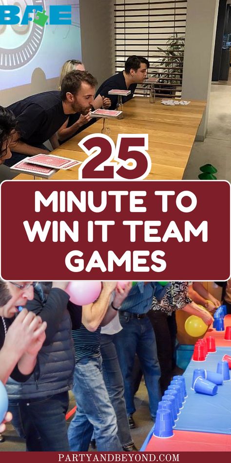 Make your Valentine’s Day extra fun with these 25 playful and romantic Minute to Win It games! Perfect for couples, parties, or family fun, these quick challenges will bring laughter, love, and a little friendly competition. Get ready for a heartwarming celebration full of joy! ❤️🎉 #ValentinesDayGames #MinuteToWinIt #CouplesFun #RomanticGames #PartyGames Competition Games For Adults, Minute To Win It Group Games, A Minute To Win It Games, Minute To Win It Party Games, Best Minute To Win It Games, Minute Games For Adults, Group Minute To Win It Games, Minute To Win It Games For Families, Family Challenge Games