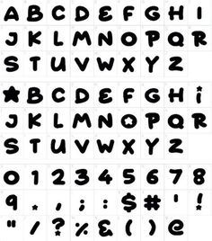 Lettering Alphabet Fonts, Alphabet Fonts, Comic Sans, Lettering Alphabet, Drawing Ideas, Alphabet, Hello Kitty, Coding