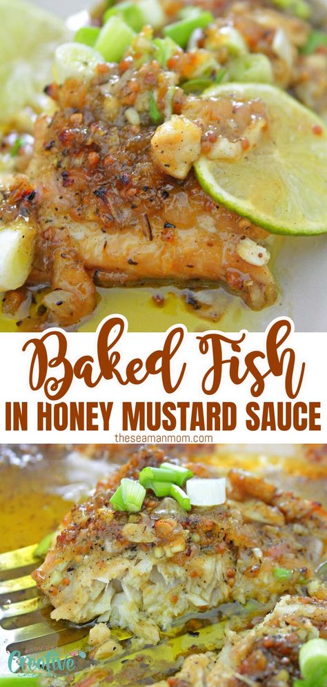 Mustard Fish Recipe, Healthy Recipes Salmon, Fish Marinade, Easy Foods, Healthy Salmon Recipes, Healthier Options, Cod Recipes, Friends Food, Honey Mustard Sauce