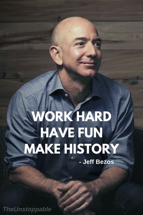 Inspiring quote from the richest man in the world. #Bezos #motivation #quote #inspire #success #wealth #history #workhard #theunstoppable Jeff Bezos Quotes, Richest Man, Positive Inspirational Quotes, Jeff Bezos, Motivation Quote, Rich Man, Stay Positive, The Vision, Quotes Positive