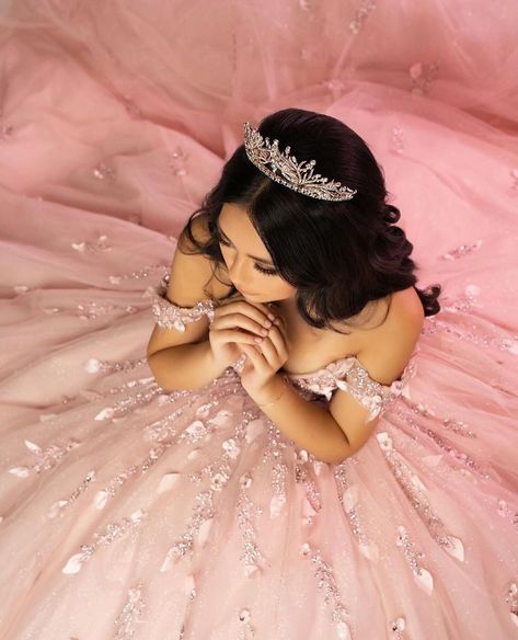 Quinceañera dreams 💖☁️ Morilee style 60181, available in blush and regal blue at Pierre’s Bridal. Also available to order in emerald or bahama blue. Repost from @qphotography___ & @alwaysforevergirl ☁️✨ ✨✨✨ #morileequince #quince #xv #misquince #quinceañera #quincedress #ballgown #valencia #morileevizcaya #vestidodequince #vestido #sweet15 #quinceparty #fiesta #fiestade15 #princesa #estilo #fotografia #lotd #love #inspiration #inspiracion #quincemakeup #quinceaños #myquince #quinces Quinceñera Photos, Quince Picture Poses, Quince Poses, Quince Photos, Quinceañera Photoshoot Ideas, Quince Pictures, Quinceanera Pictures, Quinceanera Photoshoot, Quinceanera Dresses Pink