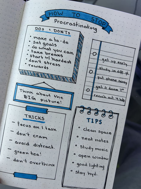 Struggling with procrastination? Try out some of my tricks and tips from my bullet journal page! Feel free to ask questions down below! Stop Procrastinating, Bullet Journal Entries, Todo List, How To Stop Procrastinating, Getting Up Early, Index Cards, Journal Entries, Open Window, Setting Goals