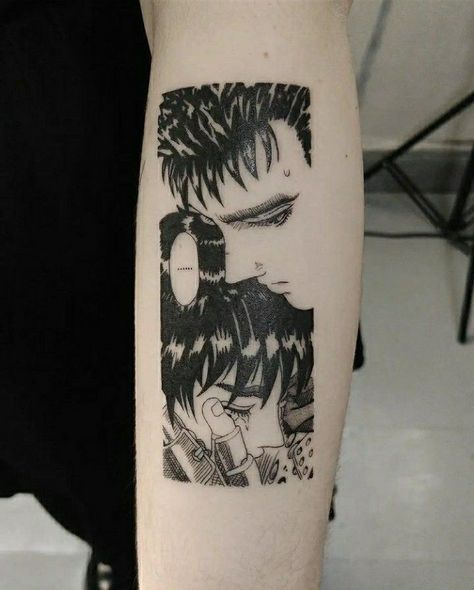 Berserk Tattoos, Berserk Tattoo Ideas, Berserker Tattoo, Berserk Tattoo, Best Tattoo Ever, Manga Tattoo, Fire Tattoo, Real Tattoo, Dark Tattoo