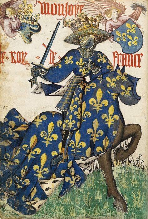 Middle Ages Art, Medieval France, Medieval Horse, Heraldry Design, Western Civilization, Golden Fleece, Medieval Tapestry, Fc Chelsea, Medieval World