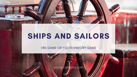 Ships and Sailors is game where one player gives commands and the others must follow them. A little like Simon Says or Chicken on a Hut or Jackrabbit, except with a nautical theme. Ships And Sailors Game, Gym Class Games, Simon Says Game, Sailing Terms, Youth Ministry Games, Outing Ideas, Large Group Games, Sailor Theme, Kids Church Lessons