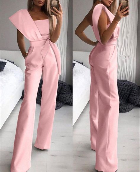 Jumpsuit Elegant, Women's Evening Dresses, Floor Length Dresses, Olivia Mark, Jumpsuits For Women, Chic Outfits, Wide Leg Pants, Stylish Outfits, Fall Outfits