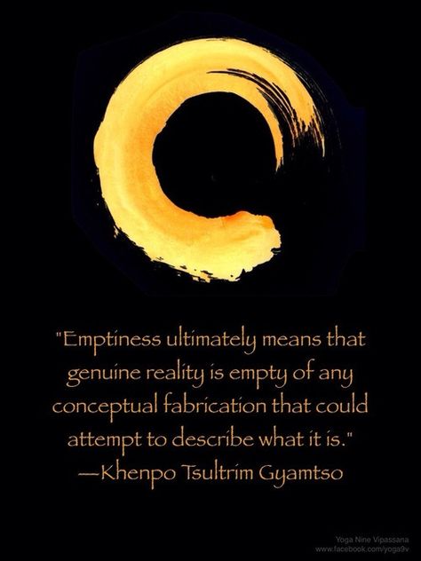 Emptiness? Emptiness Quotes, Zen Koans, Enso Tattoo, Asian Philosophy, Chogyam Trungpa, Japanese Buddhism, Meditation Spirituality, Key Tattoo, Mahayana Buddhism