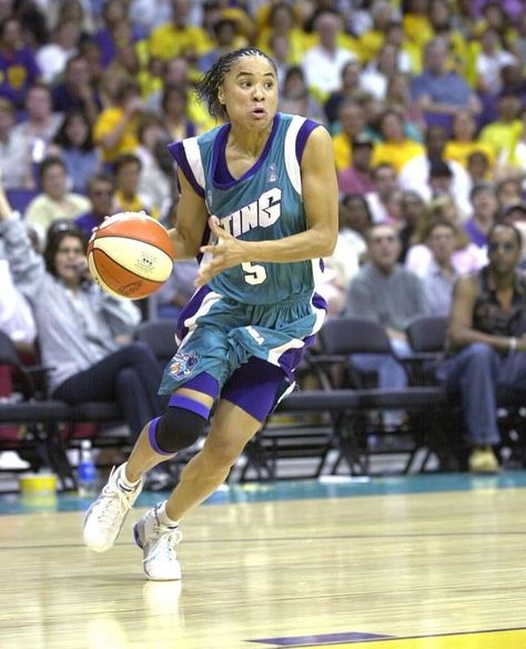 Dawn Staley | WNBA Dawn Staley, Ball Aesthetic, Wnba, Mood Swings, Art Tutorials Drawing, Sports Jersey, Basketball, History, Sports