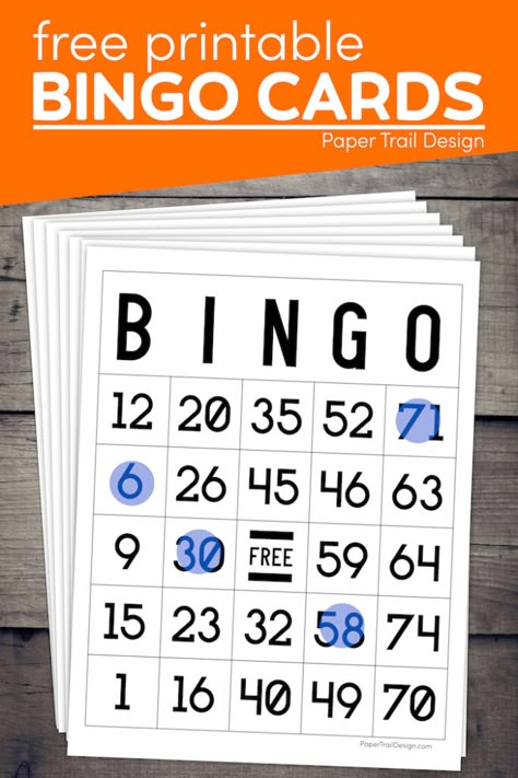 Bingo Cards Printable Templates, Bingo Printable Free, Flower Making With Paper, Flower Paper Craft, Paper Craft Ideas For Kids, Free Printable Bingo Cards, Bingo Games For Kids, Bingo Card Template, Printable Bingo Games