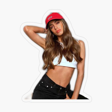 Get my art printed on awesome products. Support me at Redbubble #RBandME: https://www.redbubble.com/i/sticker/Tini-Stoessel-Sticker-by-tstoesselno/64921943.O9UDB?asc=u Tini Party, Tini Sticker, Stickers Tini, Tini Merch, Tini Spotify, Tini Tour 2022, Plastic Stickers, Transparent Stickers, Vinyl Decal Stickers