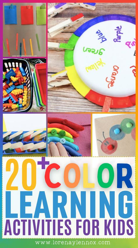 Color Learning Activities, Matching Activity For Preschoolers, Learning Activities For Preschoolers, Candy Science Experiments, Learning Colors Activities, Learning Activities For Toddlers, Teach Colors, Color Learning, Learning Activities For Kids