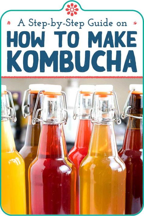 How to Make Kombucha at Home Brewing Kombucha, Make Your Own Kombucha, Nonalcoholic Drink, Kombucha Brewing, Make Kombucha, Kombucha Benefits, How To Brew Kombucha, Homemade Kombucha, Kombucha Recipe