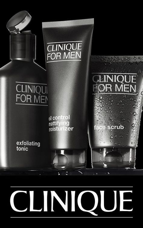 Cosmetics For Men, Makeup Tips For Small Eyes, Best Skincare For Men, Mens Skincare, Skin Care For Men, Clarins Skincare, Clinique For Men, Men Skin Care Routine, Clinique Cosmetics