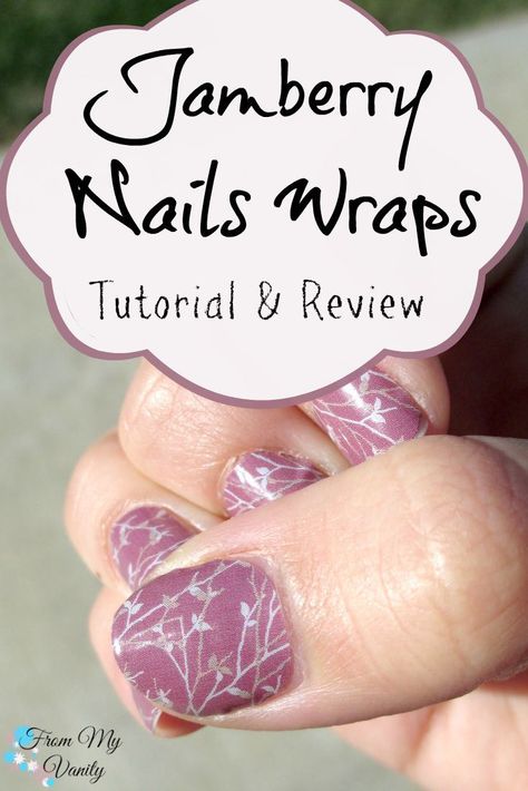 Jamberry Nail Wraps - Review & Tutorial - From My Vanity Navy Outfits, Nail Extensions Acrylic, Eyeshadow Tutorial For Beginners, Half Moon Nails, Skincare Lifestyle, Old Navy Outfits, Tech Videos, Acrylic Nail Shapes, Nail Art Studio