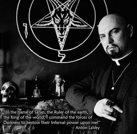 Anton Lavey Quotes, Laveyan Satanism, Demonic Quotes, Anton Lavey, Lucifer Quote, Devil Quotes, The Satanic Bible, King Of The World, Tarot Readers