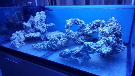 Cool reef tank aquascapes? | REEF2REEF Saltwater and Reef Aquarium Forum Saltwater Aquascape Ideas, Reef Tank Aquascaping Ideas, Saltwater Aquarium Aquascaping, Saltwater Rockscape, Saltwater Aquascape, Reef Scape, Rock Aquascape, Reef Aquascape, Reef Tank Design