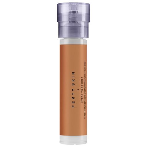 Hydra Vizor Huez Tinted Moisturizer Broad Spectrum Mineral Spf 30 Sunscreen - Fenty Skin | Sephora Sun Filter, Spf Moisturizer, Fenty Skin, Tinted Spf, Reduce Pores, Lightweight Moisturizer, Zinc Oxide, Moisturizer With Spf, Tinted Moisturizer