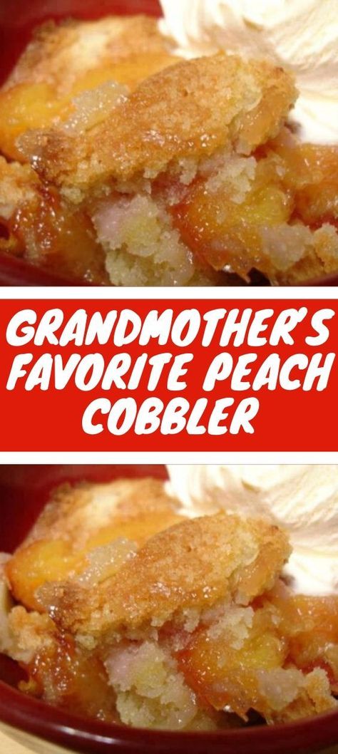 Canned Peach Cobbler, Canned Peach Cobbler Recipe, Good Peach Cobbler Recipe, Peach Cobbler Ingredients, Best Peach Cobbler, Homemade Peach Cobbler, Cobbler Recipes Easy, Pineapple Pie, Easy Peach Cobbler Recipe