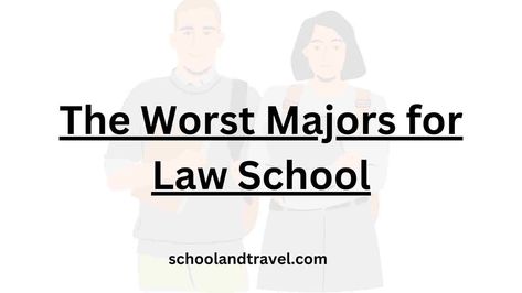 Considering law school? While deciding to pursue a legal education is commendable, choosing an undergraduate major that aligns with your goals is crucial.  Not all majors are created equal when preparing for law school.  By understanding the majors that may hinder your law school journey, you can make informed choices and set yourself up for […] The post 5 Worst Majors for Law School (Reasons, Tips, Factors, FAQs) appeared first on School & Travel. Law School Announcement Pictures, Law School Aesthetic, Law School Preparation, Law School Humor, Law School Inspiration, Education Major, Career Ideas, Law Degree, School Inspiration