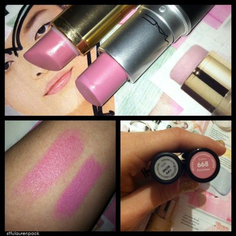 Mac Snob Lipstick Dupe! Revlon in Primrose is nearly identical. Mac Snob Lipstick, Makeup Dups, Mac Snob, Mac Fix Plus, Mac Fix, Nice Makeup, Makeup Fails, Makeup Product, High End Makeup