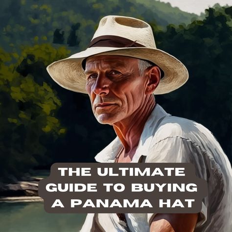 Panama hats - The Ultimate Buying Guide Panama Clothing, Panama Hat Outfit, Hat Guide, Mens Panama Hat, Which Hat, Panama Hat Men, Straw Panama Hat, Tropical Destinations, Classic Hats