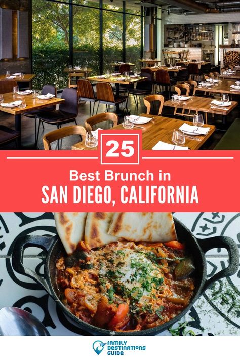 25 Best Brunch in San Diego, California San Diego Brunch, Restaurants In San Diego, California Restaurants, Old Town San Diego, Unique Cafe, San Diego Restaurants, Brunch Places, Cozy Restaurant, Brunch Restaurants