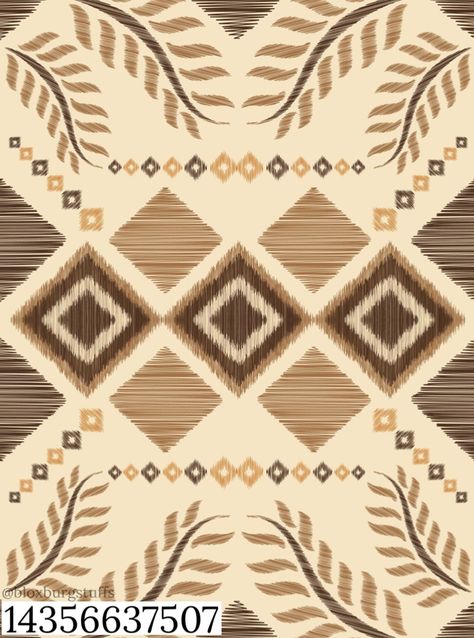 Fall Rug Codes Bloxburg, Western Decal Codes Bloxburg, Western Bloxburg Decals, Roblox Rug Decal Codes, Decals For Berry Ave, Bloxburg Rug, Roblox Decoration, Decal Codes For Bloxburg, Berry Ave Decal Codes