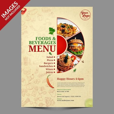 Menu Engineering, Restaurant Menu Card, Menu Design Layout, Menu Cover Design, Restaurant Brochures, Restaurant Menu Covers, Brochure Food, Hotel Menu, Menu Card Design