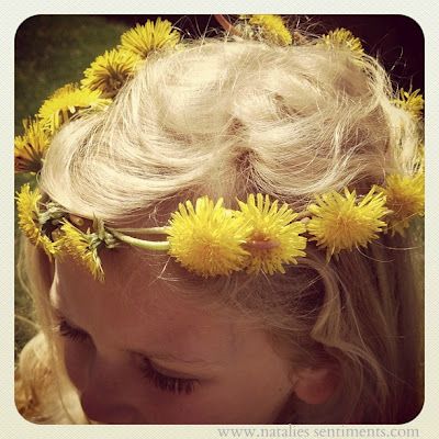 Dandelion Crown, Flowers In Her Hair, Flower Crown, Find It, Her Hair, At Night, Blonde Hair, Dandelion, Blonde