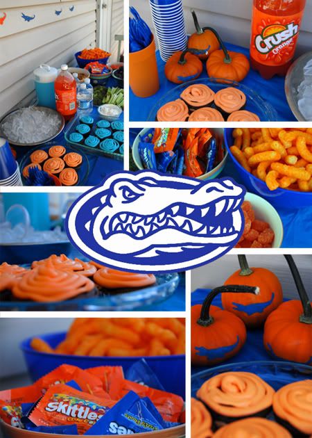 Gator Party, Uf Gators, Nerf Birthday Party, Florida Football, Florida Gators Football, Chomp Chomp, Gators Football, Football Birthday Party, Florida Gator